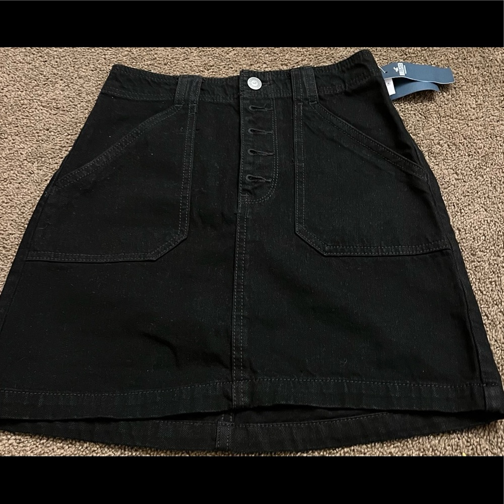 HOLLISTER JEAN SKIRT Size: 1